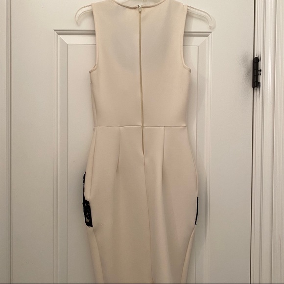 ASOS Scuba & Lace Midi Dress NEW! - Picture 5 of 5